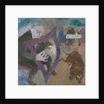 Harpist at the Greenfish Cafe, 2011 by Susan Bower