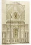 Decorative scheme for the apse of St. Paul's Cathedral, late 19th century by Thomas Garner