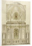 Decorative scheme for the apse of St. Paul's Cathedral, late 19th century by Thomas Garner