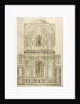 Decorative scheme for the apse of St. Paul's Cathedral, late 19th century by Thomas Garner