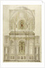 Decorative scheme for the apse of St. Paul's Cathedral, late 19th century by Thomas Garner