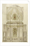 Decorative scheme for the apse of St. Paul's Cathedral, late 19th century by Thomas Garner