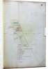Ms 25517/1 fol.88 Map of the village of Belchamp St. Paul, 1576 by Israel Amyce
