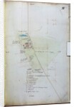 Ms 25517/1 fol.88 Map of the village of Belchamp St. Paul, 1576 by Israel Amyce