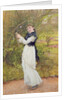 Skipping, portrait of the artist's daughter, Barbara, 1877 by Edward Killingworth Johnson