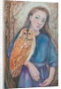 Girl with Owl, 2012 by Silvia Pastore