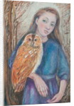 Girl with Owl, 2012 by Silvia Pastore
