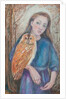 Girl with Owl, 2012 by Silvia Pastore