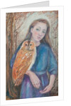 Girl with Owl, 2012 by Silvia Pastore