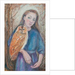 Girl with Owl, 2012 by Silvia Pastore