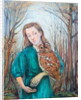 Girl with Owl, 2012 by Silvia Pastore