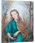 Girl with Owl, 2012 by Silvia Pastore