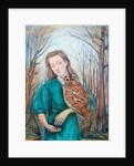 Girl with Owl, 2012 by Silvia Pastore
