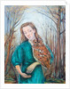 Girl with Owl, 2012 by Silvia Pastore