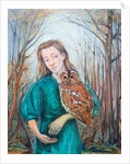Girl with Owl, 2012 by Silvia Pastore