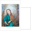 Girl with Owl, 2012 by Silvia Pastore