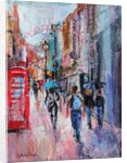 Rainy Day, Carnaby Street, 2015 by Sylvia Paul