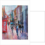 Rainy Day, Carnaby Street, 2015 by Sylvia Paul