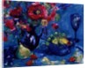 Still Life with Blue Glass, 1999 by Sylvia Paul