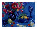 Still Life with Blue Glass, 1999 by Sylvia Paul