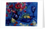 Still Life with Blue Glass, 1999 by Sylvia Paul