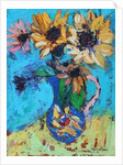 Little Sunflowers, 2015 by Sylvia Paul