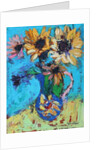 Little Sunflowers, 2015 by Sylvia Paul