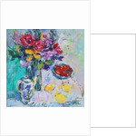 Strawberries with Flowers, 2015 by Sylvia Paul