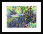 Path Through the Bluebells, 2018 by Sylvia Paul