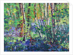 Bluebells and Dancing Leaves, 2019 by Sylvia Paul