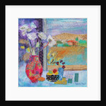 Flowers in the Window 2014 by Sylvia Paul