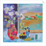 Flowers in the Window 2014 by Sylvia Paul