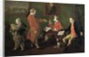 Lord William Cavendish, William FitzHerbert and Mr Short, c.1780 by Thomas Patch