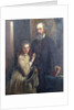 Sir William FitzHerbert with his daughter, Ida, 1862 by James Sant