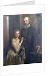 Sir William FitzHerbert with his daughter, Ida, 1862 by James Sant