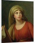 Portrait of Emma Hart later Lady Hamilton, as a Sibyl, c.1792 by Elisabeth Louise Vigee-Lebrun