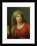 Portrait of Emma Hart later Lady Hamilton, as a Sibyl, c.1792 by Elisabeth Louise Vigee-Lebrun