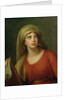 Portrait of Emma Hart later Lady Hamilton, as a Sibyl, c.1792 by Elisabeth Louise Vigee-Lebrun