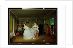 The Major's Marriage Proposal, 1851 by Pavel Andreevich Fedotov