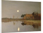 The Twilight Moon, 1899 by Isaak Ilyich Levitan