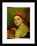 Girl with a Birch-Bark Jar, c.1824 by Aleksei Gavrilovich Venetsianov