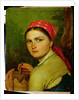 Girl with a Birch-Bark Jar, c.1824 by Aleksei Gavrilovich Venetsianov