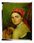Girl with a Birch-Bark Jar, c.1824 by Aleksei Gavrilovich Venetsianov