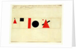 Design for the Speaker's Rostrum, 1919 by Kazimir Severinovich Malevich