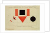 Design for the Speaker's Rostrum, 1919 by Kazimir Severinovich Malevich