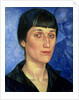 Portrait of Anna Akhmatova 1922 by Kuzma Sergeevich Petrov-Vodkin