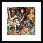 The Three at the Table, 1914-15 by Pavel Nikolaevich Filonov