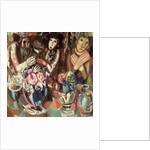 The Three at the Table, 1914-15 by Pavel Nikolaevich Filonov