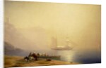Morning on the Shore of the Sea, Sudak, 1856 by Ivan Konstantinovich Aivazovsky