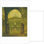 Inner View of the Temple in Jerusalem, 1821 by Maksim Nikiforovich Vorobiev